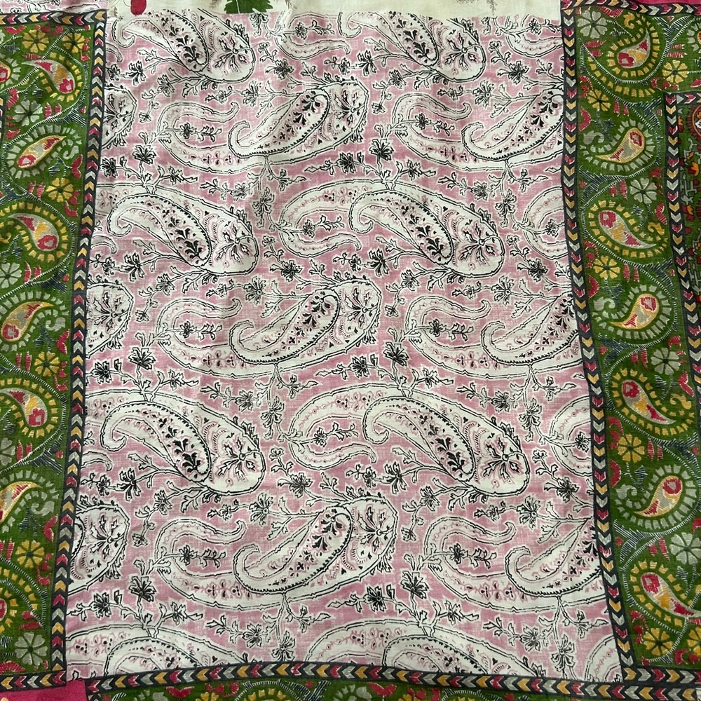 Dior Multicolor Patchwork Scarf - image 5